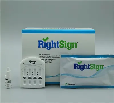 Dengue NS1 и Dengue IgG/IgM и Zika Virus IgG/IgM и Chikungunya IgG/IgM 7 в 1 бърз тест